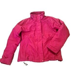Womens Liquid Freerider Snowboard Ski Jacket Pink Y2k Waterproof Winter Sports M
